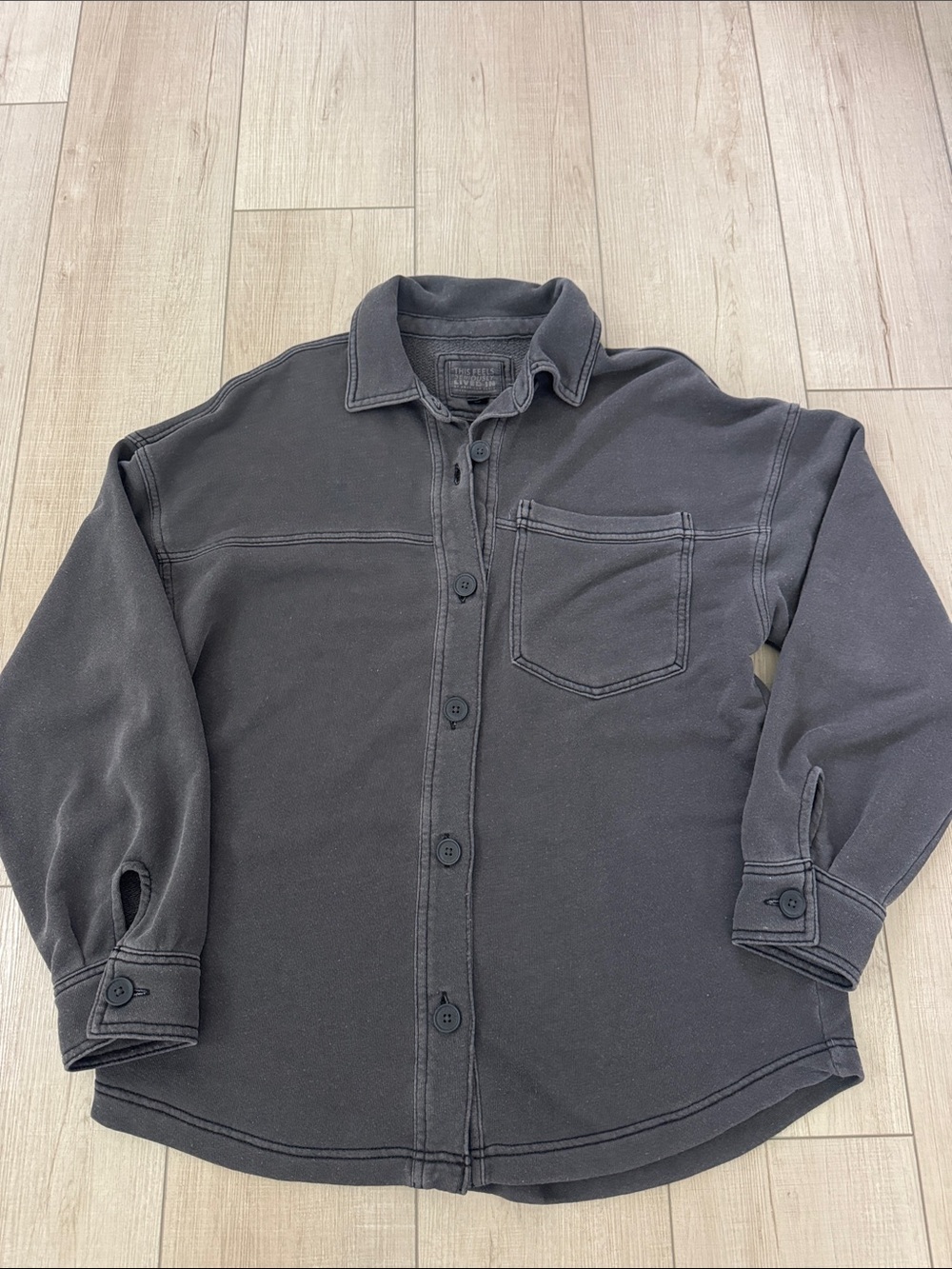American Eagle button up shacket size small brand new